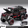 1/22 Boxed Large Benz G63 6X6 Car Model, Metal Die-cast Off-road Vehicle Collection Ornaments Sound and Light Children's Toy Car Gift