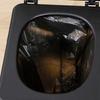 Outdoor Camping Portable Toilet with Bag Multi-purpose Folding Toilet with Lid Kids Adults Car Emergency Toilet Collapsible Travel Potty