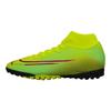 Nike Mercurial Superfly 7 Comfortable TF Turf Abrasion Resistant Soccer Shoes Men's Lemon BQ5435-703