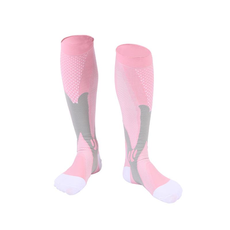 Magic Pressure Socks 200N Nylon Men'S And Women'S Sports Muscle Strength Outdoor Football Compression Socks Sweat-Absorbing Non-Slip Breathable