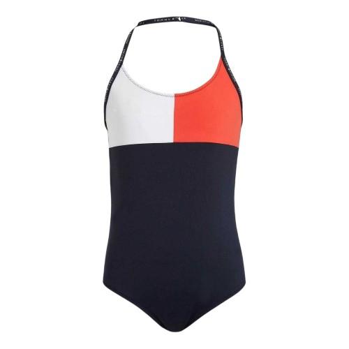 Tommy Hilfiger Girls Colour Block One Piece Swimsuit