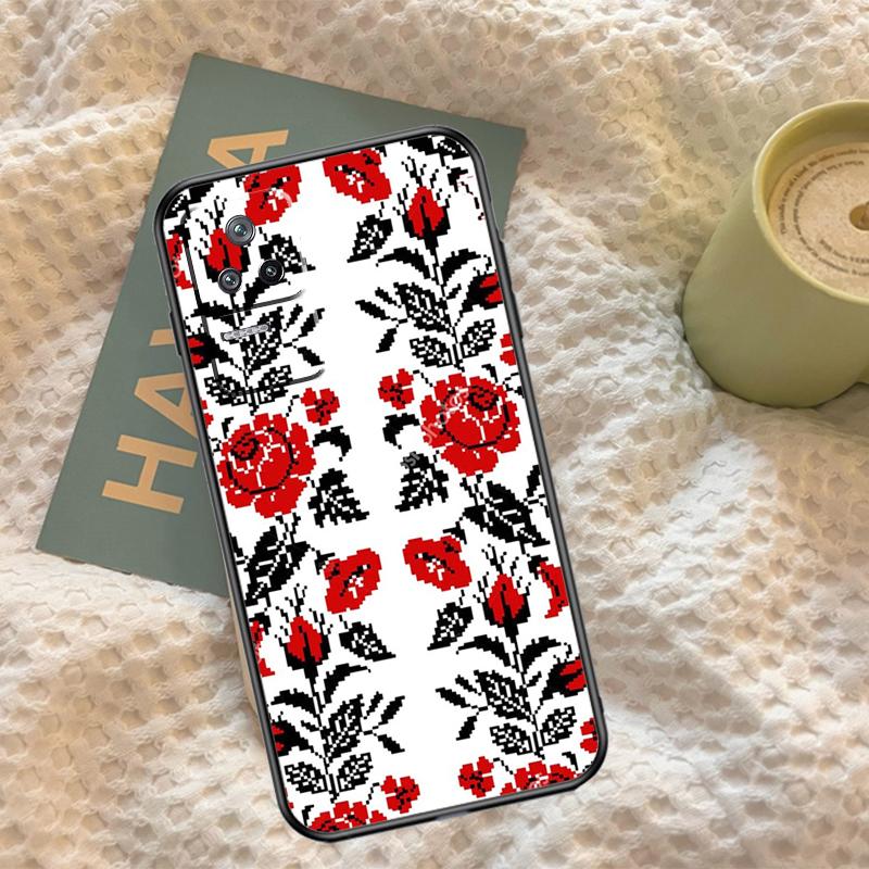 Ukrainian Pattern Case For Xiaomi 13 14 15 Ultra 11T 12T 13T 14T Pro POCO X7 Pro X3 X5 F5 F6 M6 X6 Pro Cover