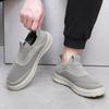 Shoes men's 2025 summer new men's casual soft-soled wear-resistant mesh shoes versatile one-pedal breathable men's shoes