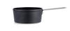 Fissler One Hand Pot 18cm Adamant Saucepan with Stainless Steel Lid Compatible with Gas Coating Made In Germany Black Japanese Fire/IH Non-Stick