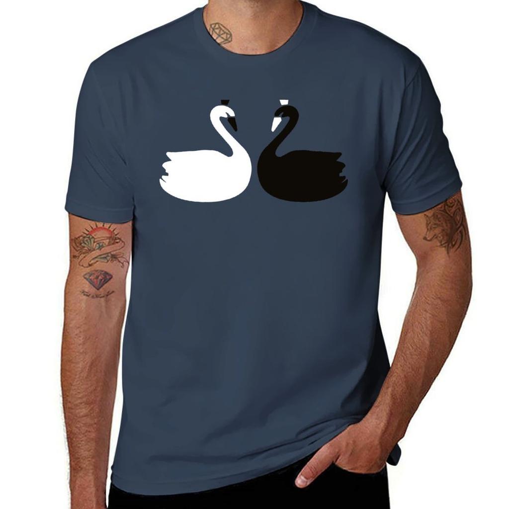 Swan Lake Tshirt Work Outdoor Short Sleeve Tee Tshirt