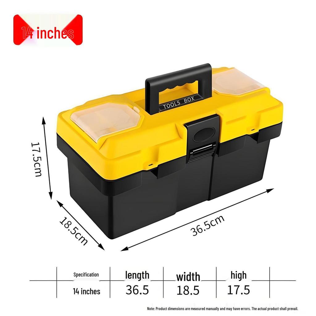 Multifunkční ruční box na nářadí: Velké domácí a průmyslové skladování pro hardware a nářadí
