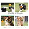 3/6pcs Squeaky Spiky Chew Ball For Dogs Cats TPR Durable Teething Training Toy Interactive Pet Teeth Cleaning Eco-Friendly Pet Ball