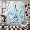Arazzo da parete Cristiano Ronaldo Decorazione per la casa Tessuto da appendere alla parete per Camera da letto Soggiorno Sfondo