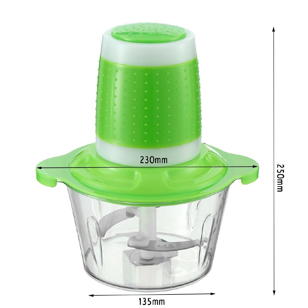 Multifunction Electric Chopper Meat Grinder 2L Food Vegetable-Blender Stuffing Mincer 220V