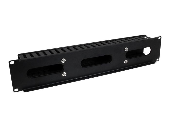 Cable Management Panel - STARTECH - CMDUCT2U - 2U - 19" - Black