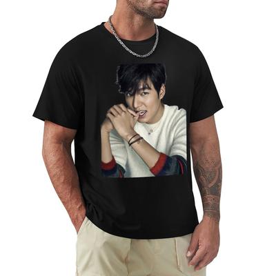 Oppa Lee Min Ho Tshirt Basic Solid Tee For Daily Use