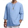 Fogn Trade Autumn New Men's Pullover Solid Color Casual Loose Pullover T-shirt Loose Versatile Pullover Shirt