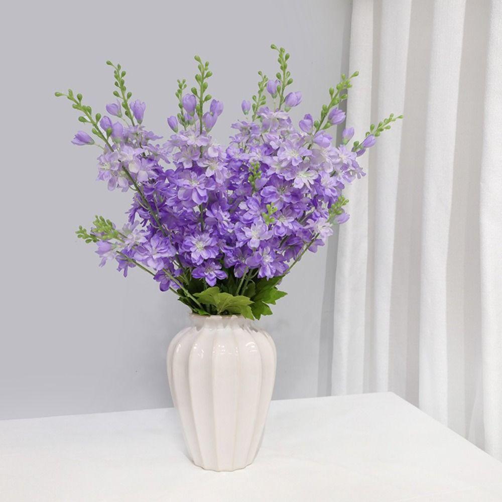Long Stem Silk Flowers 84 CM Length Fake Flower Branch Artificial Long Stem Flowers Home Decor