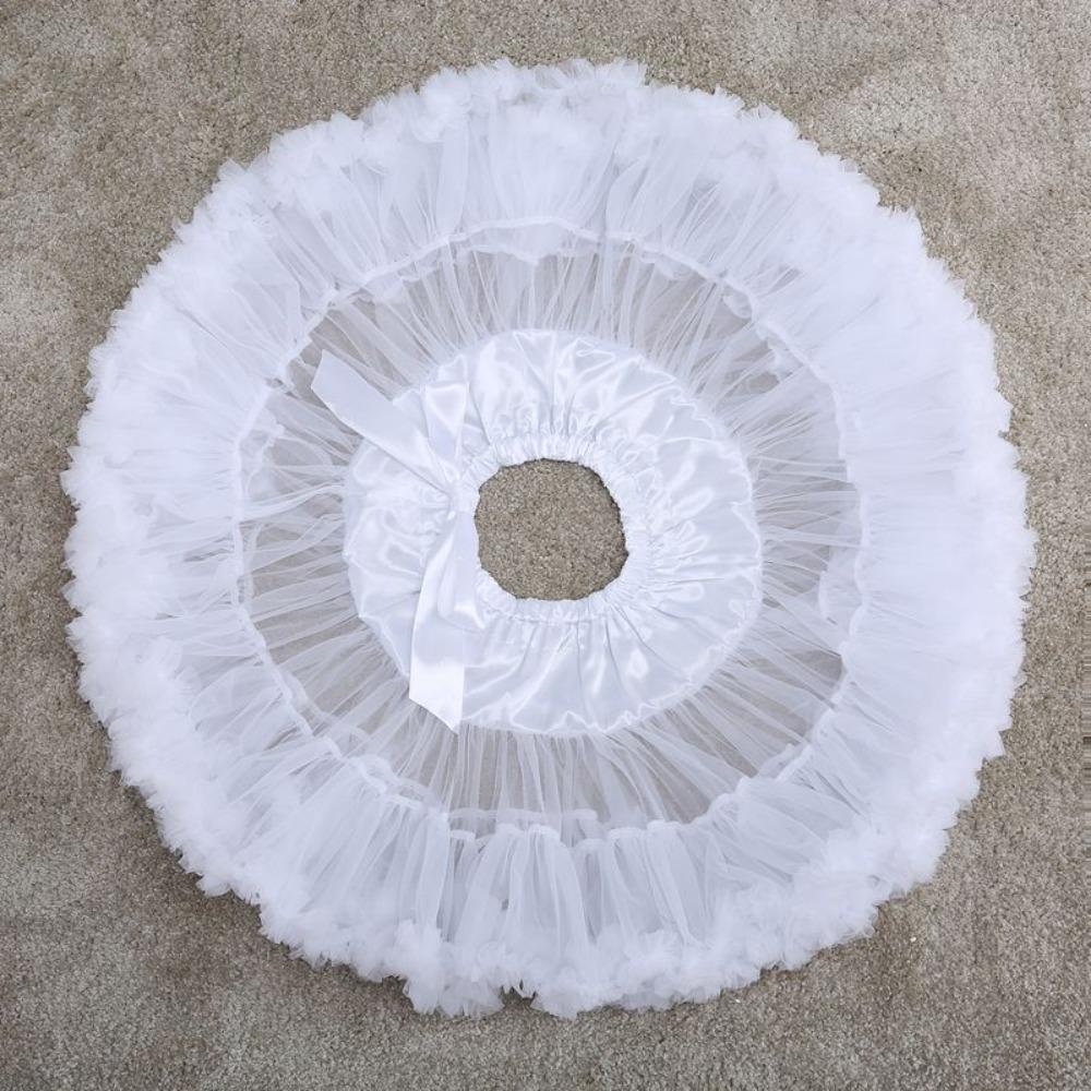 Support Swing Tutu Skirt Lolita Soft Yarn Skirt Boneless Underskirt Vintage Petticoat Crinoline
