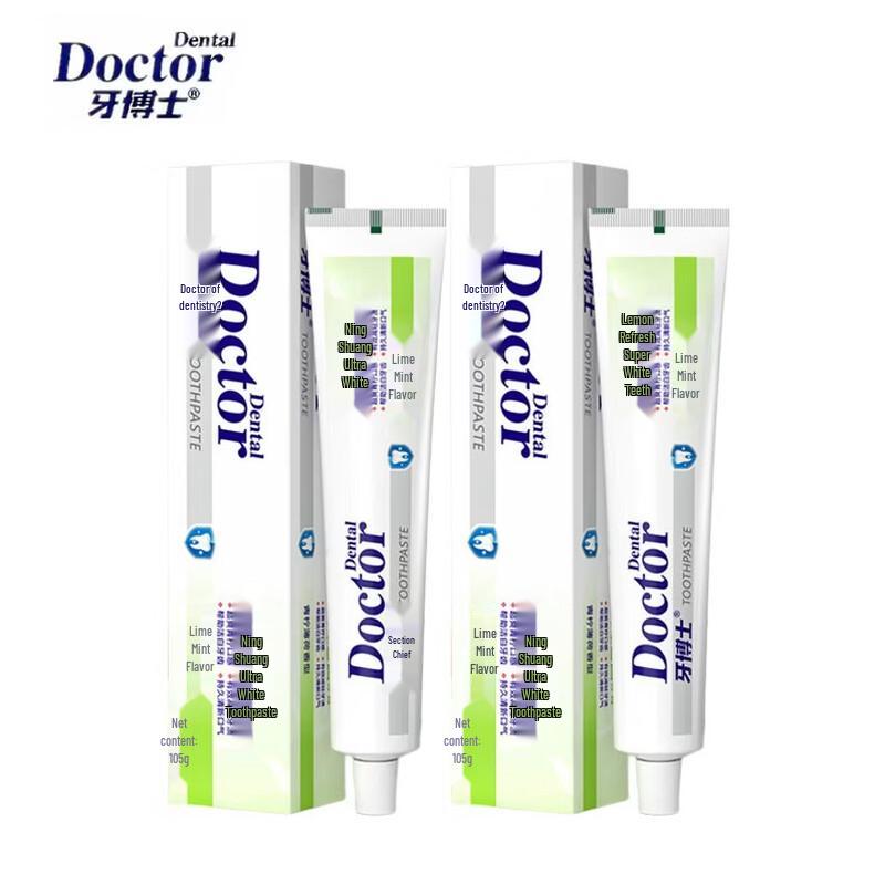 Dr. Toothpaste Lemon Fresh Whitening Toothpaste