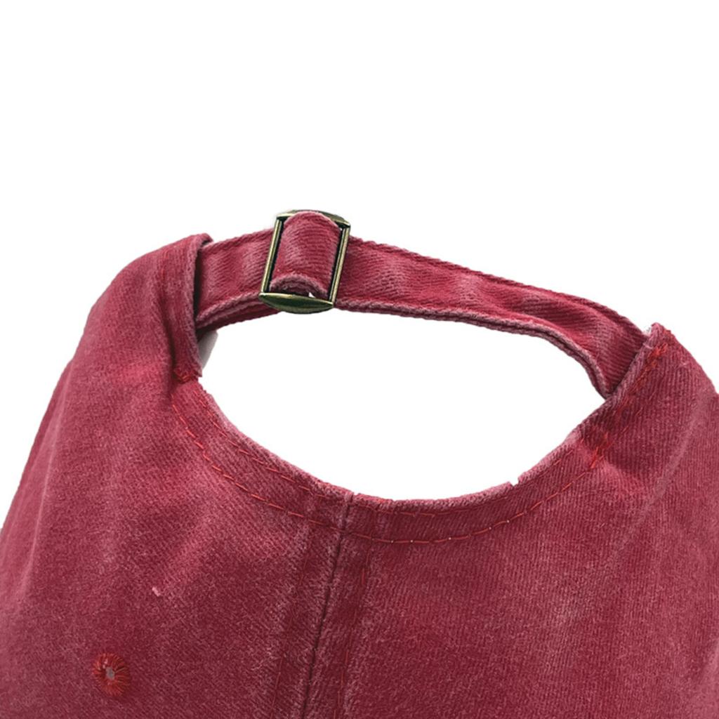 Washed Letter Embroidered Baseball Cap Cartoon Casual Hat Fashion Letter Sun Visor Hat