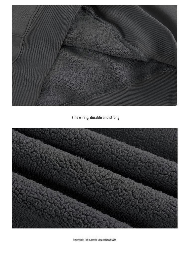 Retro Heavyweight 480g Hooded Sweatshirt - Thick Fleece Drop Shoulder Pullover for Men and Women