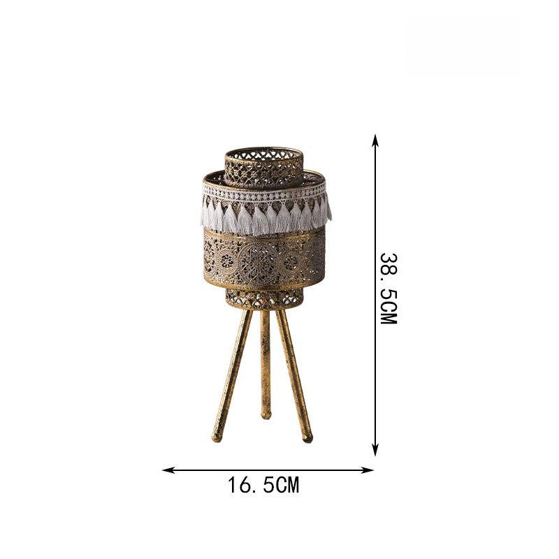 

Moroccan-style Ironwork Hollow Candleholder Ornaments,unique Creative Desktop Candleholder Bases,Exquisite Antique Festival Prop