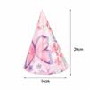 Pink Butterfly Birthday Party Supplies: Disposable Plates, Cups, Tablecloth, Banners, and Balloons for Girls