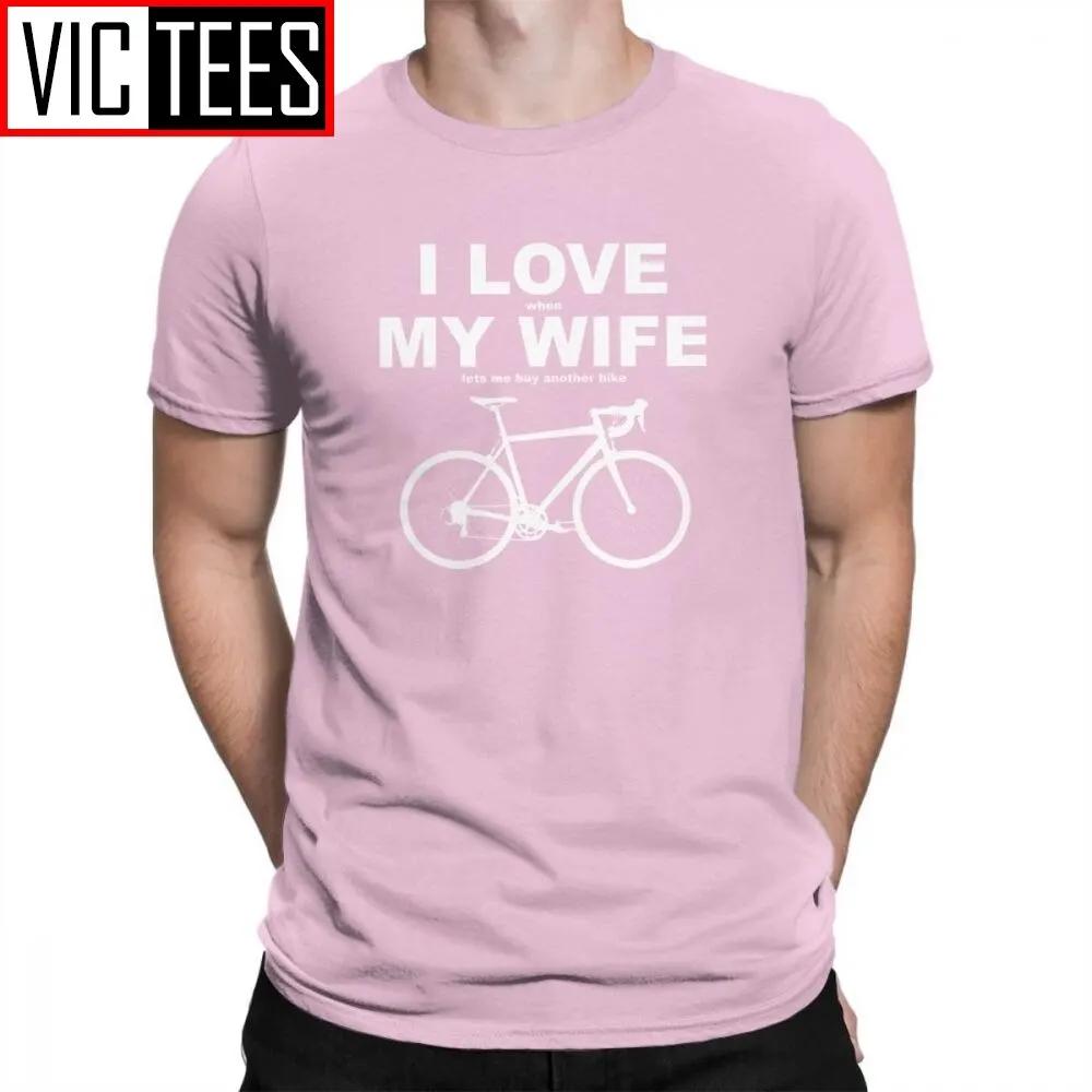 I Love When My Wife Lets Me Buy Another Bike Tshirts Funny Summer New Unisex T Shirts Oneck Unisexs Short Sleeve Tees 100 Cotton