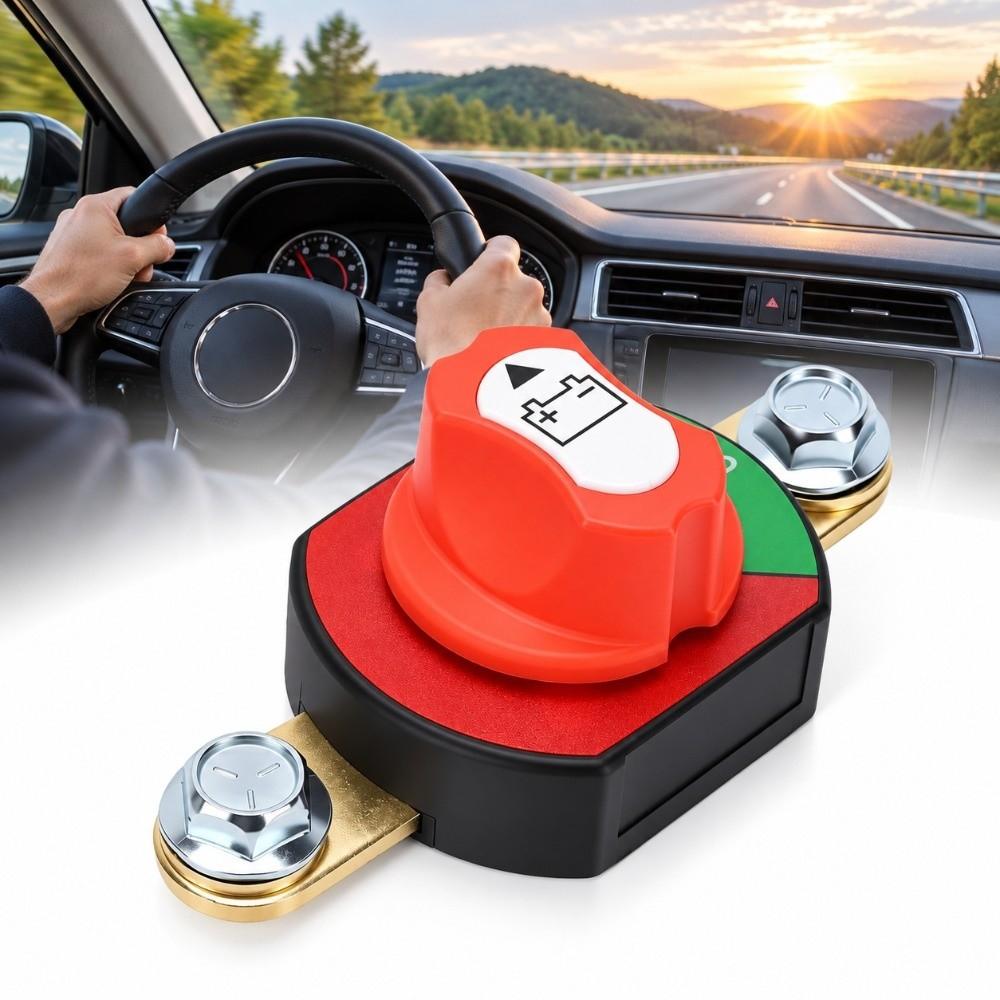 300A Battery Disconnect Switch 12V-24V Power Isolator Switch Battery Shut Off Switch for RV