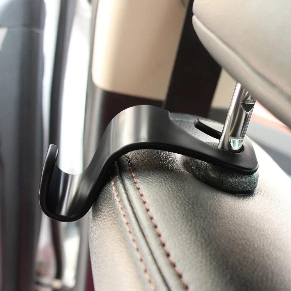 2Pcs Portable Car Seat Back Hooks Storage Accessories For Honda Civic Fit Jazz Accord Pilot CRV Odyssey Passport City Shuttle CB0
