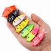 2Pcs 6CM/6.5G Multi-Jointed Pencil Fishing Lure with Double Hooks Slow Sinking 2-Section Swimbait Hard Artificial Bait Saltwater Fishing Accessories