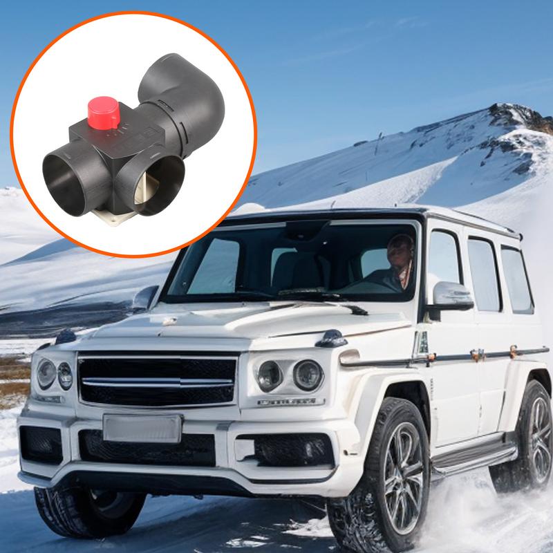 Heater Control Valve Connector Heater Coolant Modification Accessories 75mm 3 Way Heater Coolant Control Valve Automotive Heater