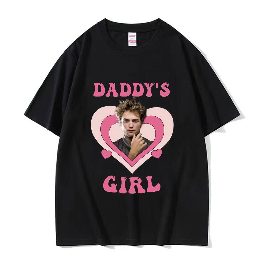 I Love Hot Dads Tshirt The Twilight Saga Charlie Swan Billy Burke Graphic Tshirts Unisex Women Cotton Oversized T Shirt Streetwear