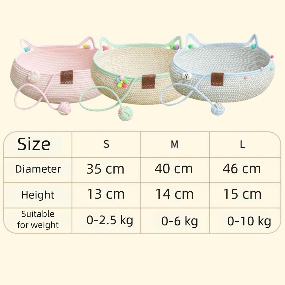 Washable Pet Bed Breathable Cat Sleeping House New Pet Nest  Pet Supplies