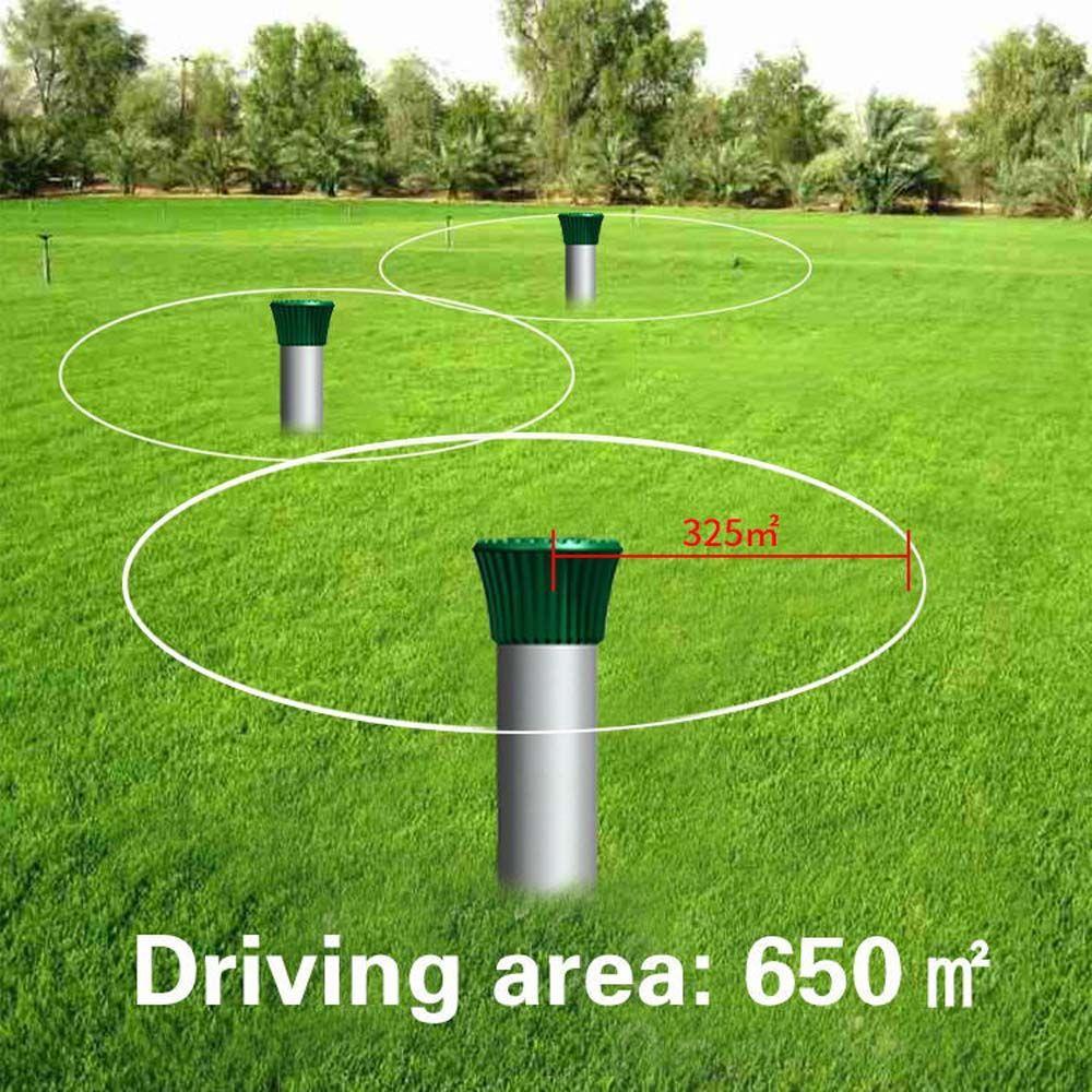 Eco-friendly IP45 Bird Rat Snake Garden Animal Repeller Pest Control Dog Chaser Repellent