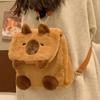 Borsa a tracolla e zaino da donna carino peluche capibara