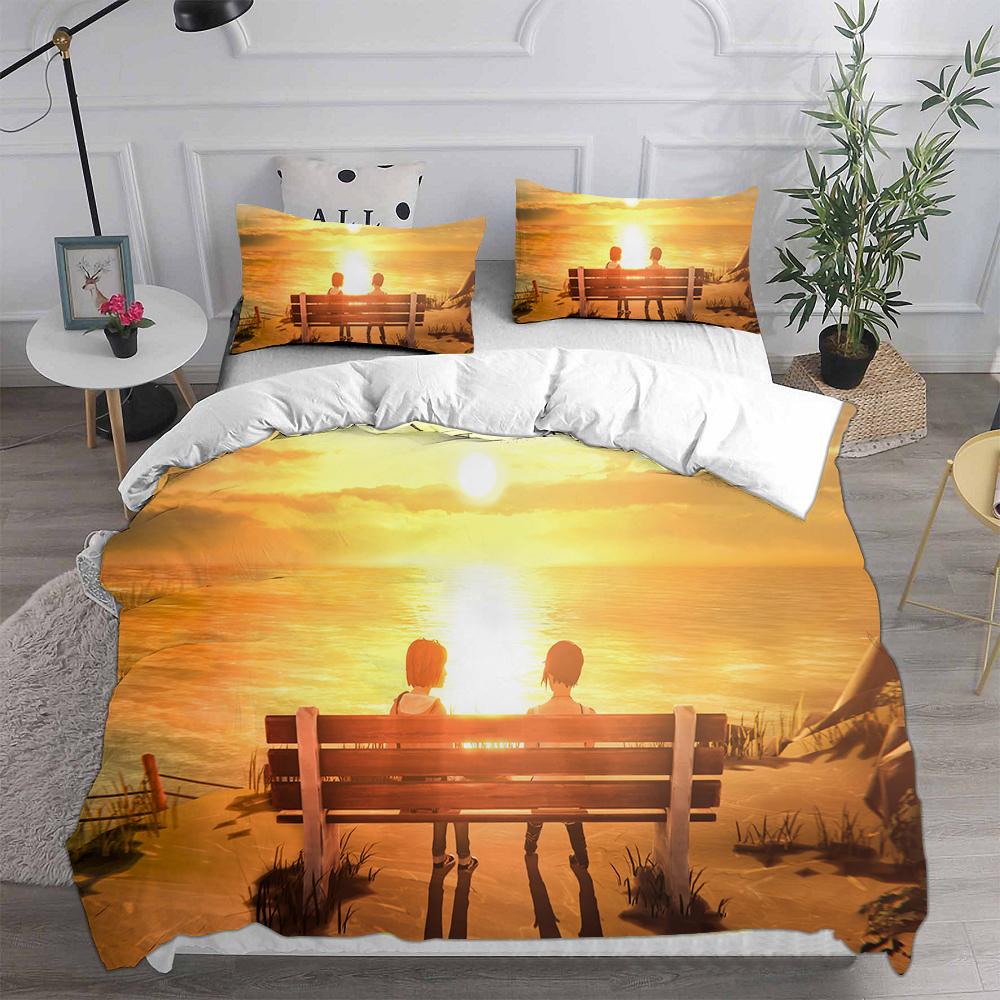 Life Is Strange Bedding Sets Eu Single Us Twin Comforter Quilt Bed Cover Duvet Cover Pillow Case 2-3 Pieces Sets Kids Adult Size