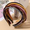 12 Stück Einfaches Stirnband für Damen, Bunt, Matt, Rutschfest, Elastische Haarbänder, Haarreifen, Kopfschmuck, Mode, Mädchen, Haarschmuck