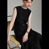Wudao 12 Momme Mulberry Silk Sleeveless A-line Dress
