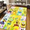 Sponge‑Bob Cartoon Print Area Rug Non‑Slip Floor Mat Soft Carpet For Kids Bedroom Living Room Sofa Indoor Decor Birthday Gift