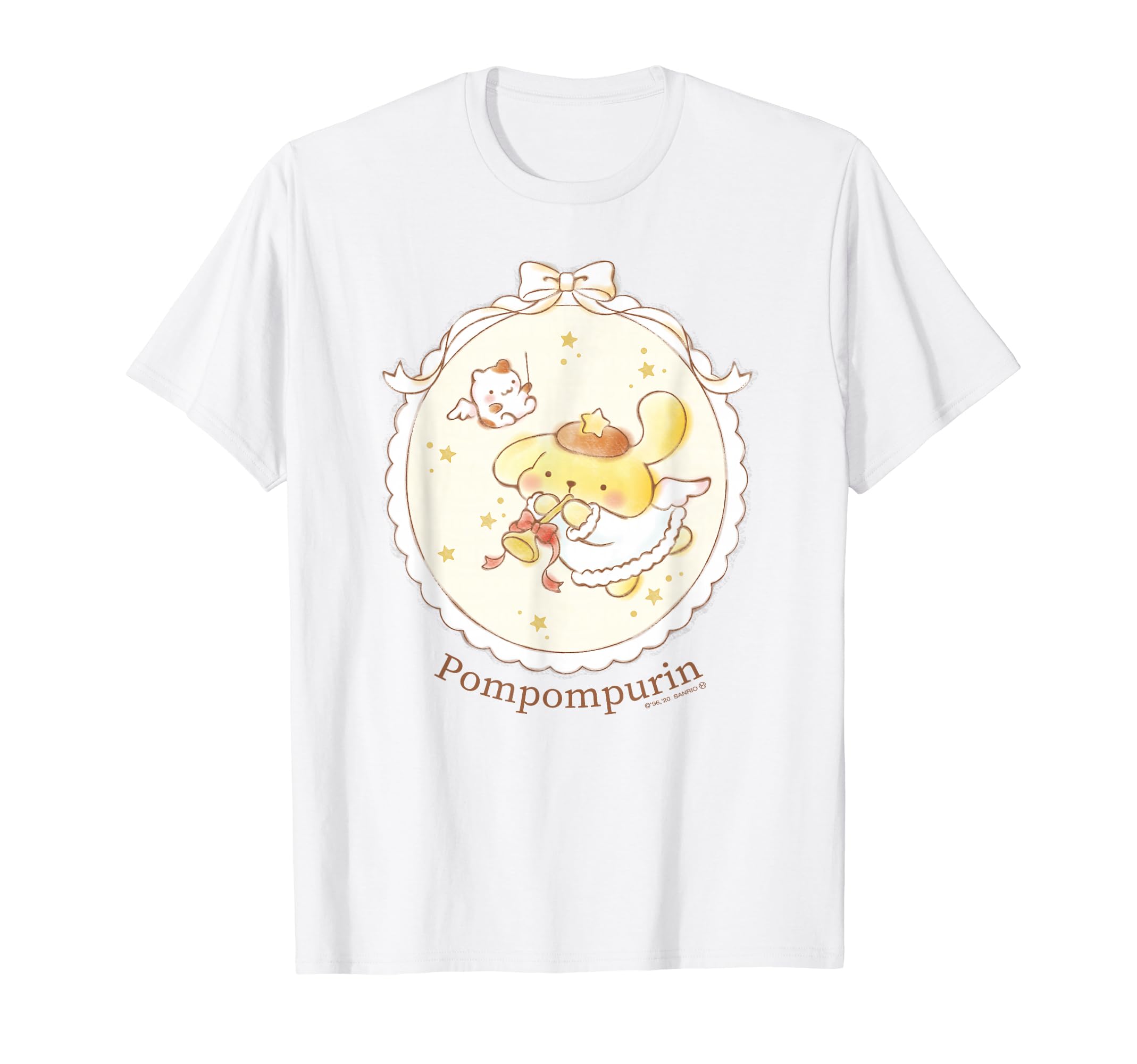 Футболка Pompompurin Angel с эксклюзивным дизайном от Amazon чёрный
