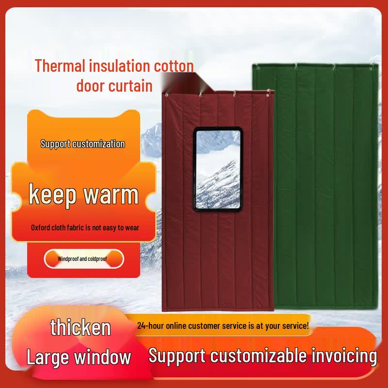 Thickened Cotton Door Curtain