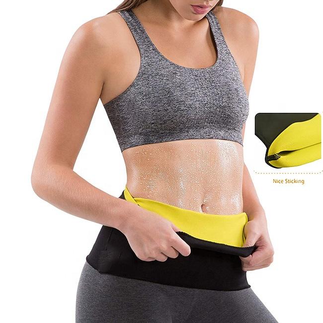Waist Trainer Body Shaper for Women Sweat Neoprene Sauna Belt жёлтый