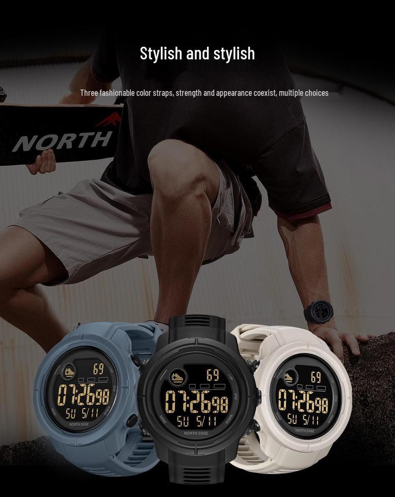 Teen Waterproof Smartwatch: Sports, Running, Pedometer, Health – Multifunctional Wristwatch for High School Students