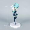 Anime Hatsune Miku Sitting and Standing Character Yulin Dog Cute Collection PVC Model Car Decoration Desktop Ornaments