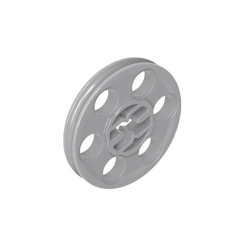 50pcs 4185 Wedge Belt Wheel Pulley Bricks Toys For Technical MOC Buildings Blocks Compatible High-Tech Gift