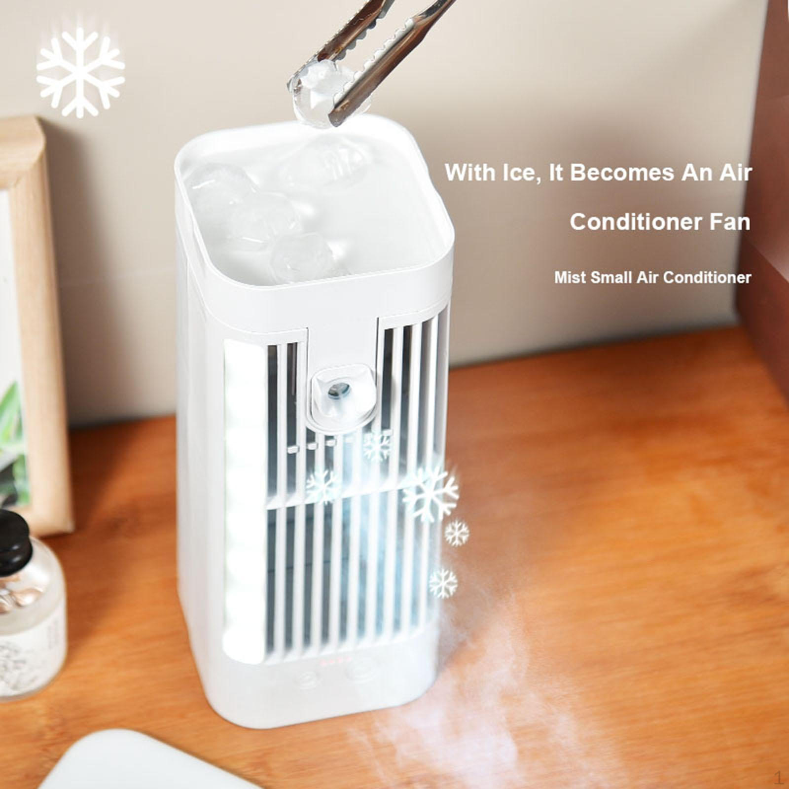 Portable Air Conditioner USB Cooler Fan for Dorm Office Home