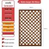 Anti-Corrosion Wood Garden Fence & Climbing Frame for Outdoor Spaces