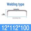 Stainless Steel U-Shaped Pull Handle for Cabinets, Wardrobes, and Electrical Boxes