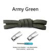 Elastic Laces Sneakers Magnetic Shoelaces Without ties 8mm Flat  Rubber Shoelace Tennis No Tie Shoe laces Shoes Accessories