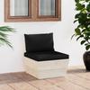 Central Garden Pallet Sofa with Impregnated Spruce Cushions