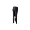 Fila Solid Color Casual Knitted Leggings Women Bottoms Black A11W022681F-BK