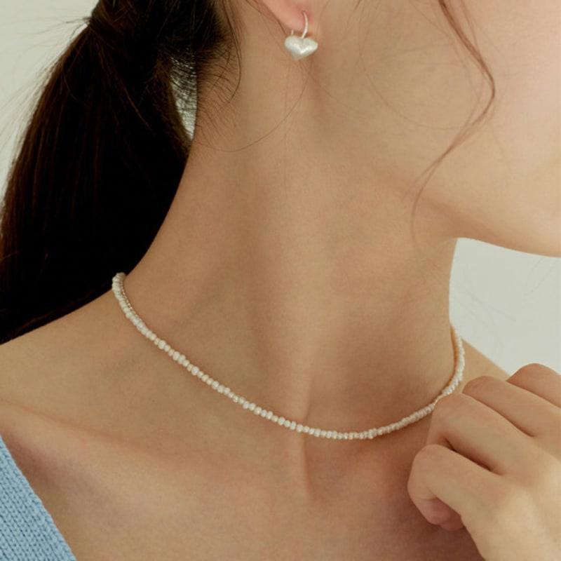 Murmur [925silver]Adorable Pearl Necklace