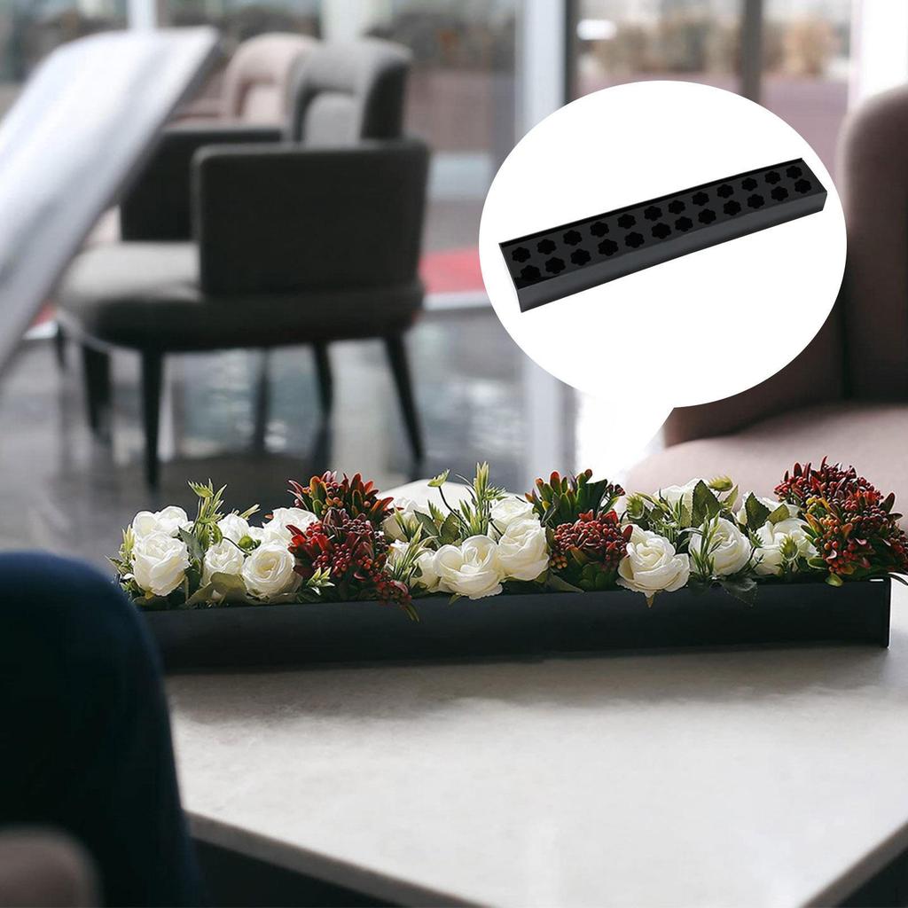 Contemporary Rectangular Vase for Elegant Flower Presentations